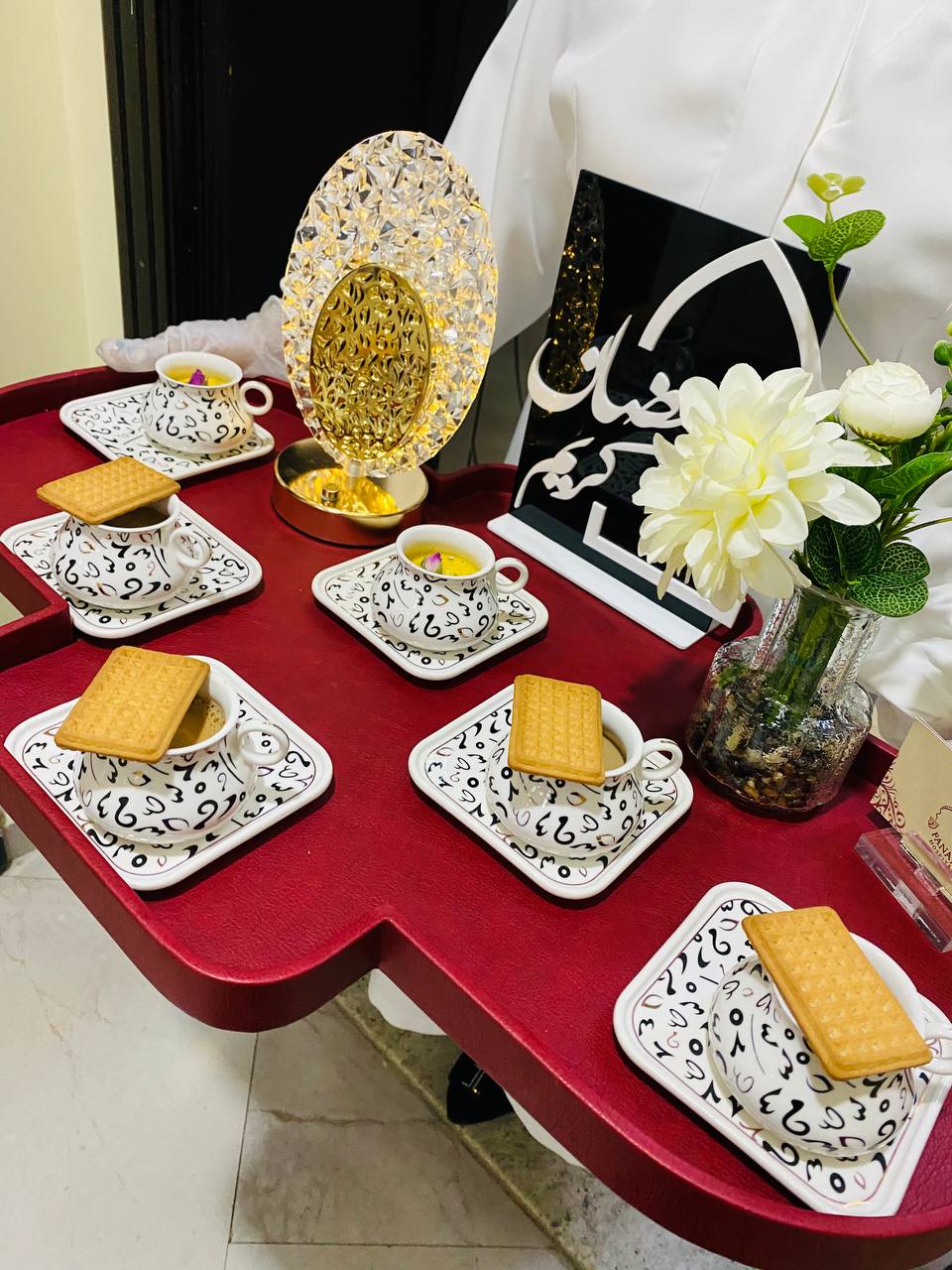 تجهيز قهوة مجلس رمضان كريم